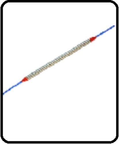 d1-1:FBG fiber bragg grating sensor (steel tube package)-1547nm 50cm