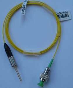 e1-2-12/aa7-1: 450nm FIBER pigtail SingleiMode(core 105um, clading 125um) LD 100mw TO package